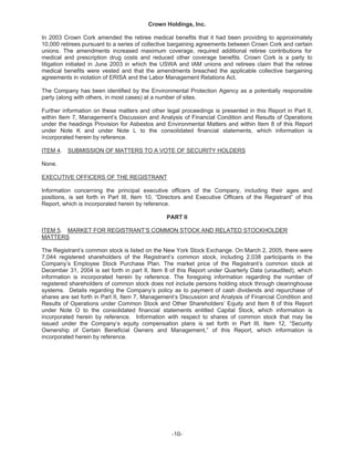   crown holdings 2004annualfinal