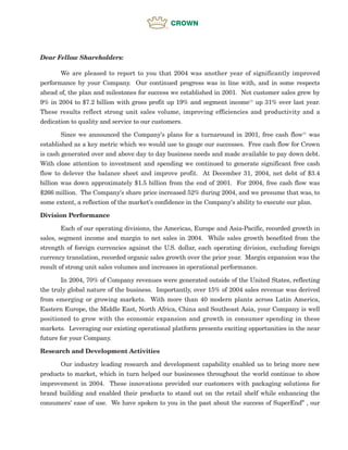  crown holdings 2004annualfinal