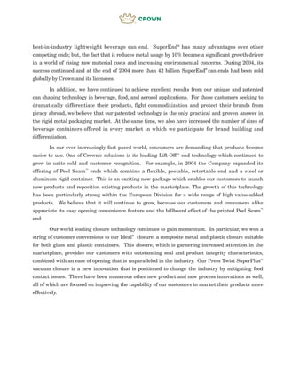   crown holdings 2004annualfinal