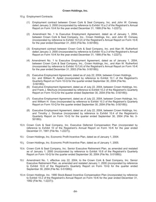   crown holdings 2004annualfinal
