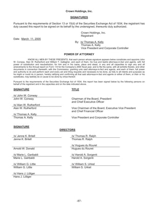   crown holdings 2004annualfinal