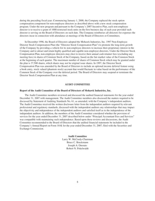 MHK_2008_Proxy_Statement