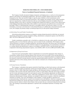 MHK_2008_Proxy_Statement