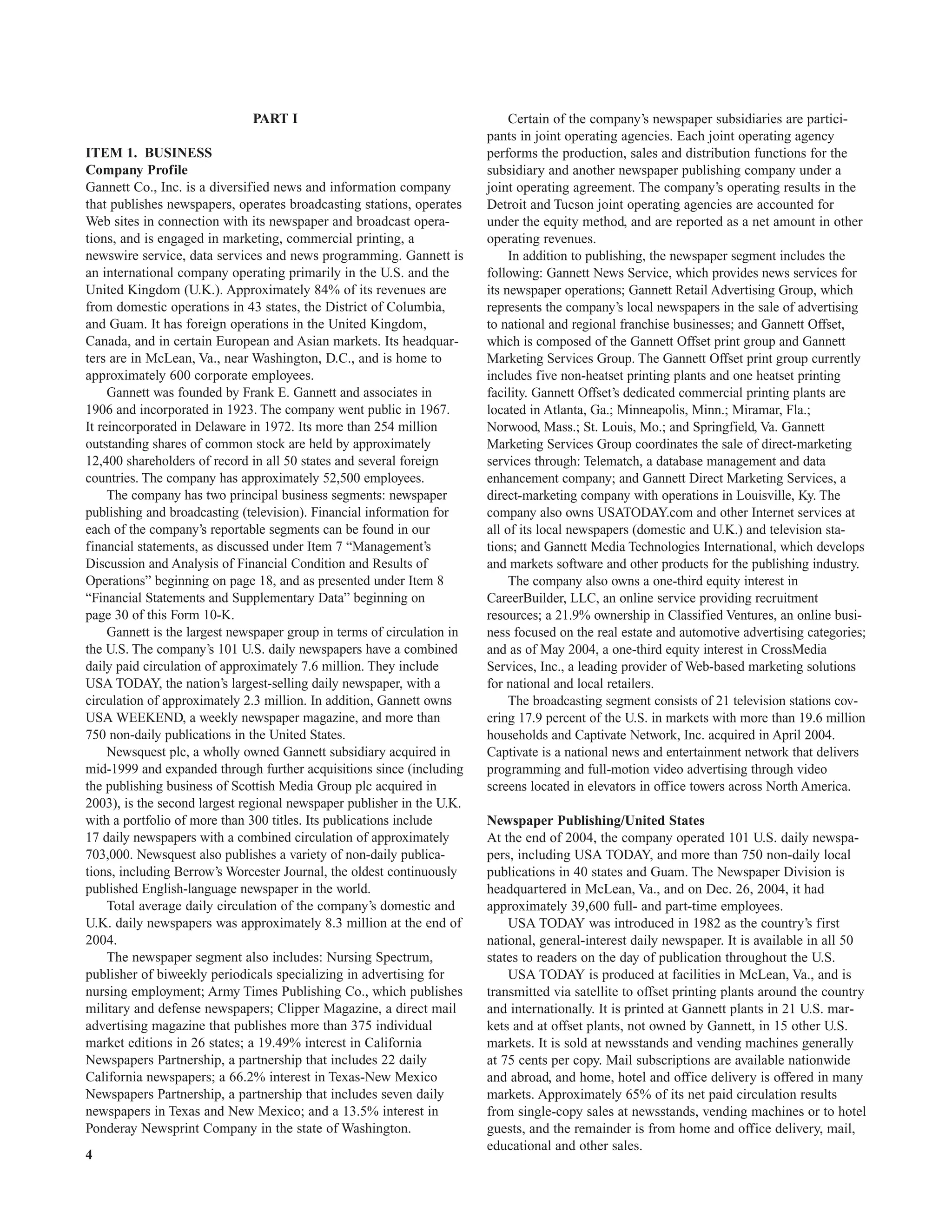 gannett 2004AR