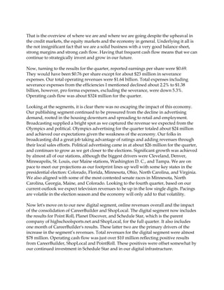 gannett 3Q08transcript