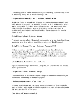 gannett 1Q2007transcript
