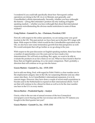 gannett 1Q2007transcript