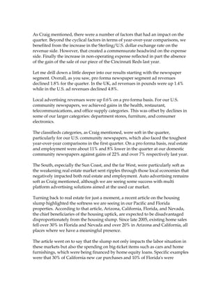 gannett 1Q2007transcript