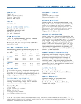  car max 2006AnnualReport