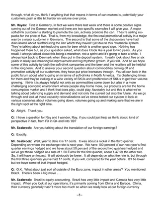 ball 3Q2008ConfCallTranscript_BallCorp