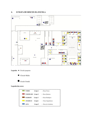 Estudo de caso : mapa de risco escola pública | PDF