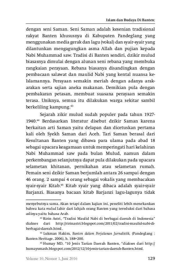 DR. HASANI AHMAD SAID, MA - ISLAM DAN BUDAYA DI BANTEN