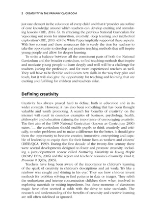Creativity in the Primary Classroom 2nd Edition Juliet Desailly | PDF