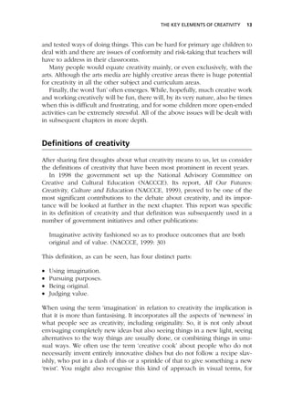 Creativity in the Primary Classroom 2nd Edition Juliet Desailly | PDF