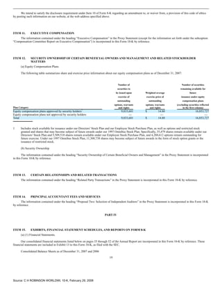 c.h. robinson worldwide10K_2007