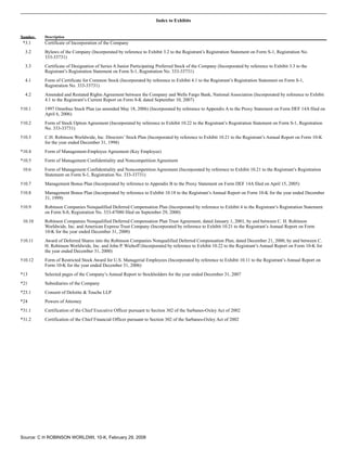 c.h. robinson worldwide10K_2007