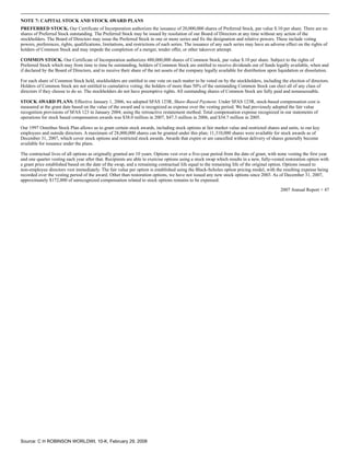 c.h. robinson worldwide10K_2007