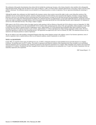 c.h. robinson worldwide10K_2007