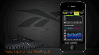 keep track of your Reeﬁt goal
GOAL PROGRESS Teamﬁt
 