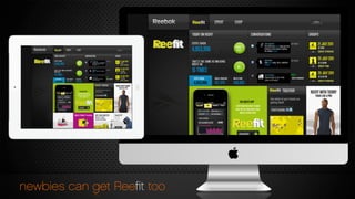 TODAY ON REEFIT CONVERSATION
EVERYTHING YOU NEED TO MAKE
SURE YOU HIT YOUR REEFIT
GOAL, AND ALL IN ONE PLACE.
REEFIT WITH TIERRY
TRAIN LIKE A PRO
THE REEFIT APP
newbies can get Reeﬁt too
TRAIN LIKE A PRO
TODAY ON REEFIT CONVERSATION
REEFIT WITH TIERRY
EVERYTHING YOU NEED TO MAKE
SURE YOU HIT YOUR REEFIT GOAL,
AND ALL IN ONE PLACE.
THE REEFIT APP
 