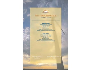 western resources AReport