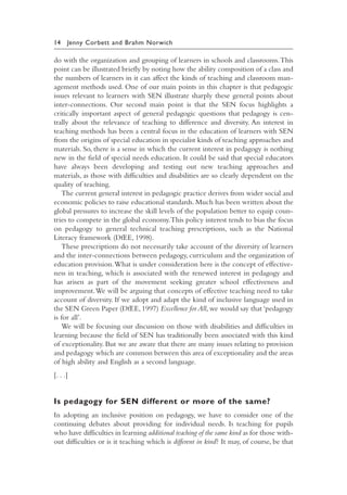Jonathan Rix Curriculum And Pedagogy In Inclusive Education Values Into Practice ...