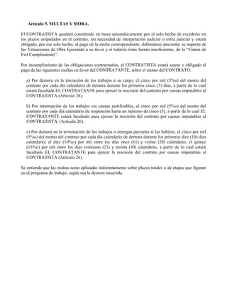 CLAUSULAS ADICIONALES A ESTUDIAR W9703