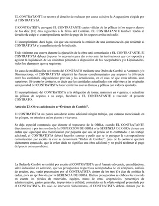 CLAUSULAS ADICIONALES A ESTUDIAR W9703