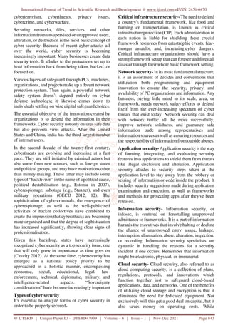 Cyber Security Challenges and Emerging Trends | PDF