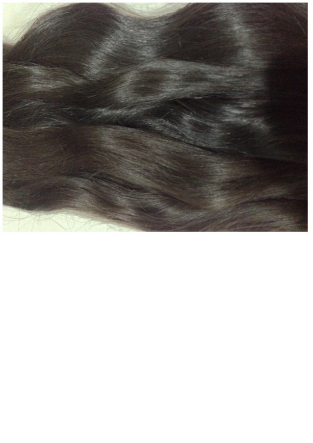 Natural Slightly Wavy Hair Deep Colors Silky And Soft Human Hair