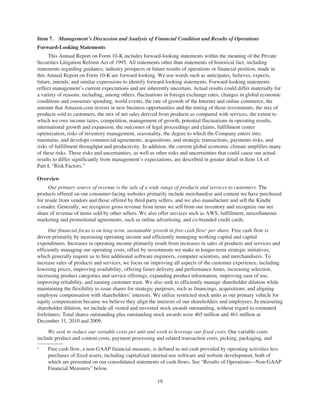Amazon Annual Report | PDF
