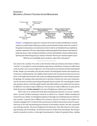 Becoming A Teacher Through Action Research Process Context And ...