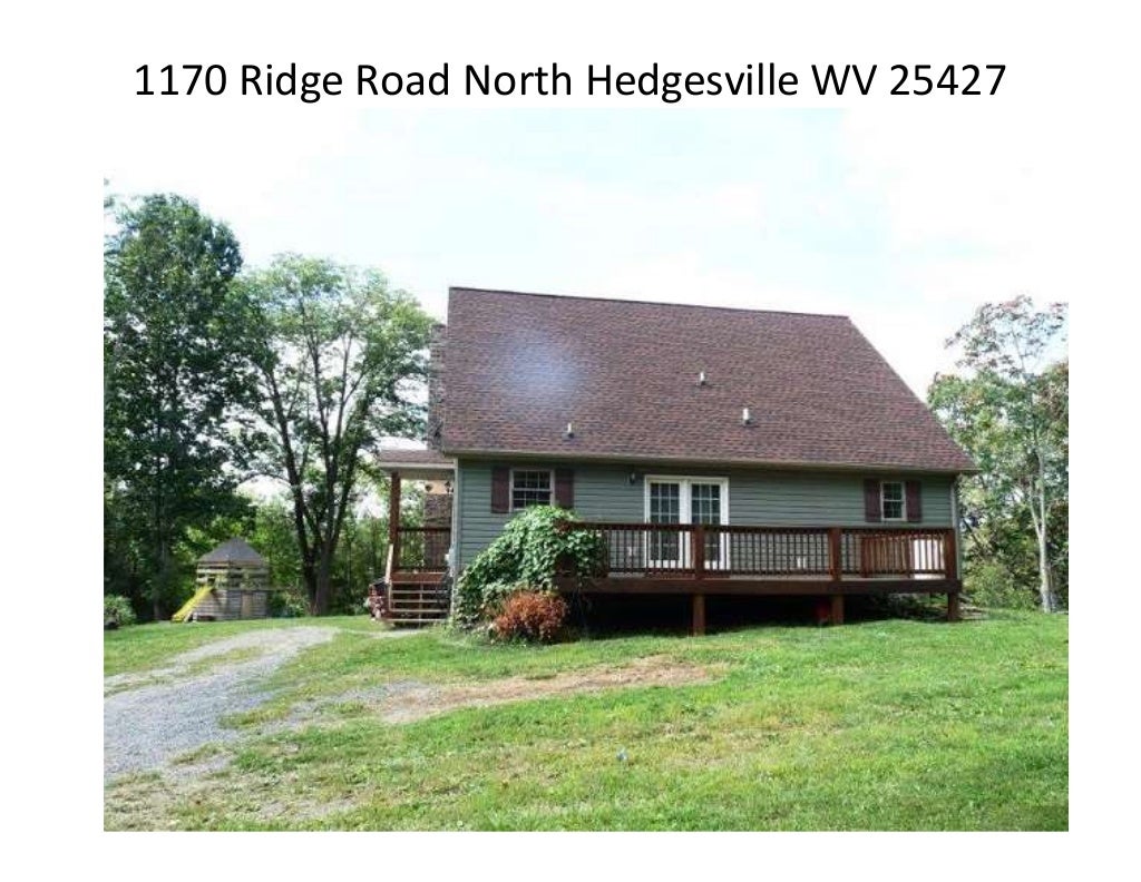 1170 Ridge Road North Hedgesville WV 25427