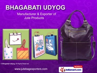 Manufacturer & Exporter of         Jute Products 