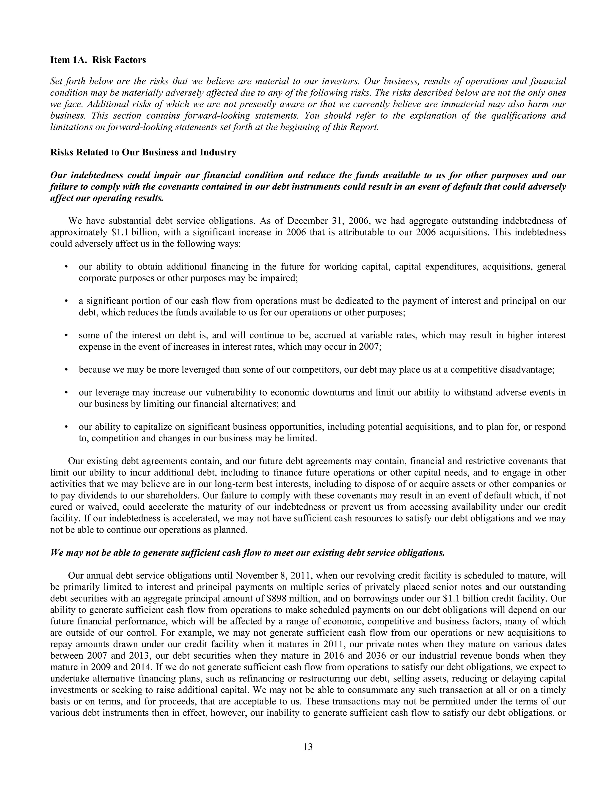 reliance steel & aluminum 2006_Form_10K