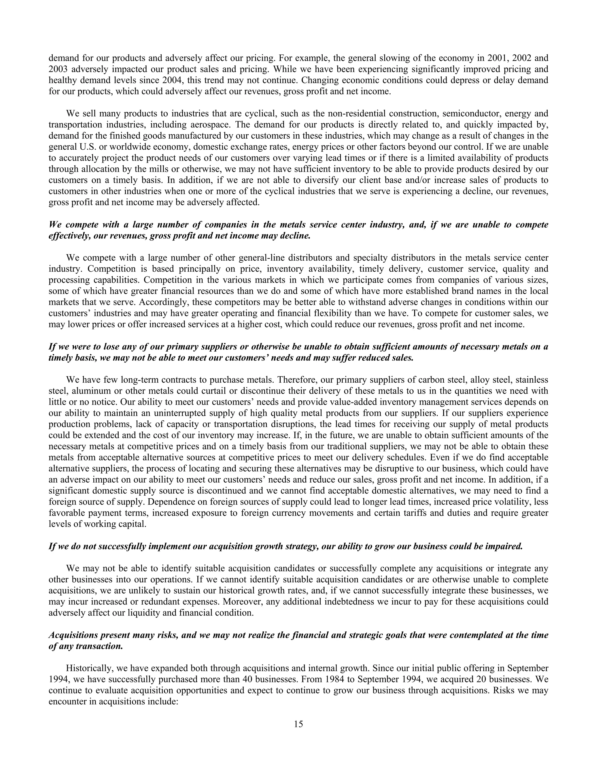 reliance steel & aluminum 2006_Form_10K