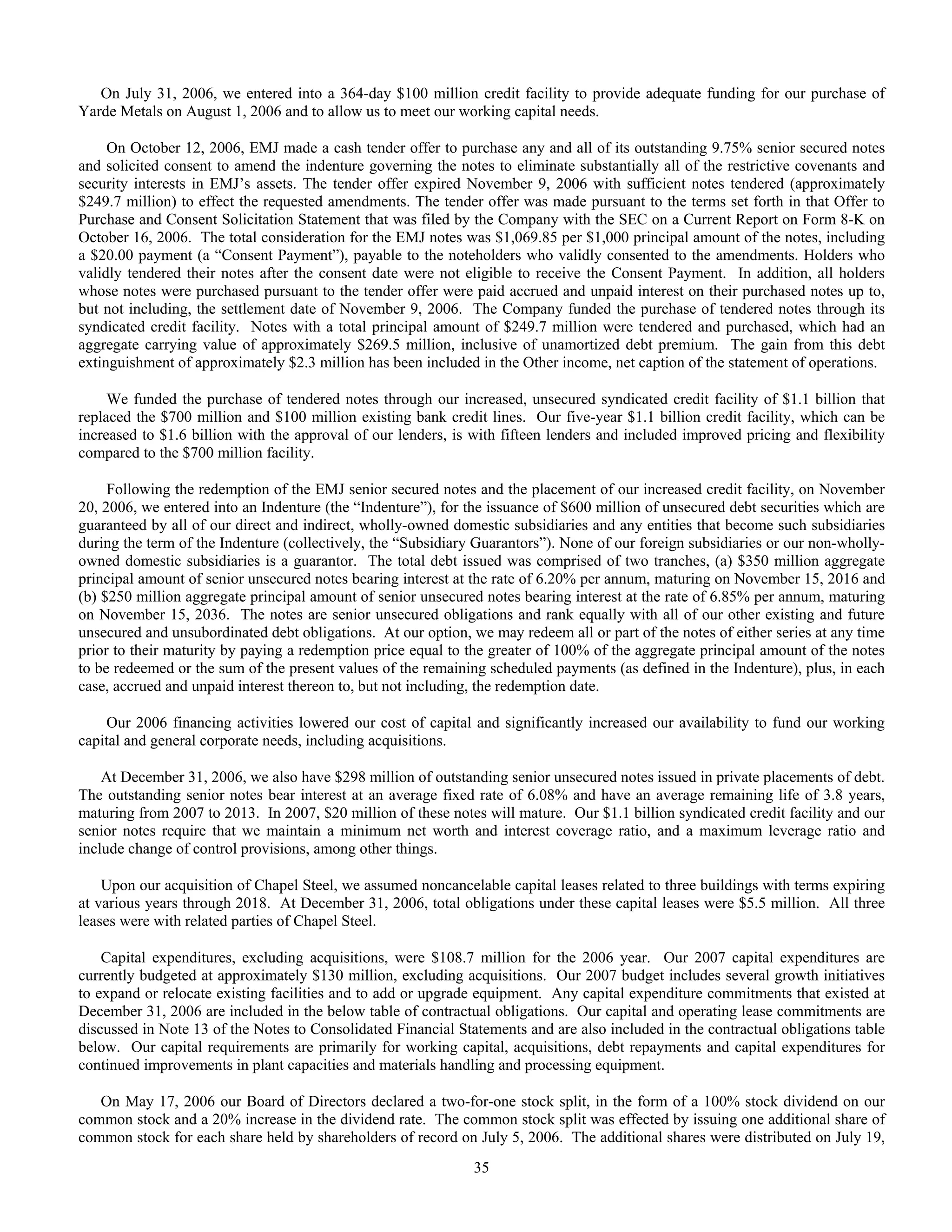 reliance steel & aluminum 2006_Form_10K