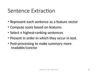 Sentence Mining Notes text mining_Natural Language Processing.pptx