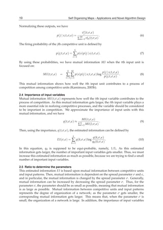 Self Organizing Maps Applications And Novel Algorithm Design Josphat ...