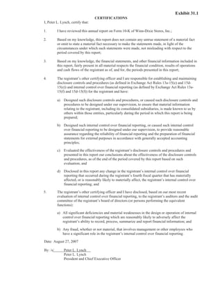 winn-dixie stores  2007_Annual_Report