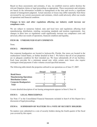 winn-dixie stores  2007_Annual_Report