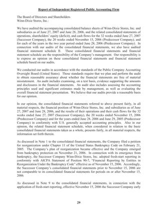 winn-dixie stores  2007_Annual_Report