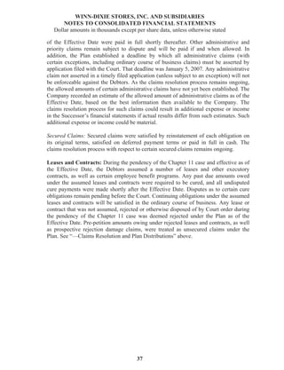 winn-dixie stores  2007_Annual_Report