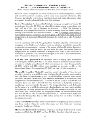 winn-dixie stores  2007_Annual_Report