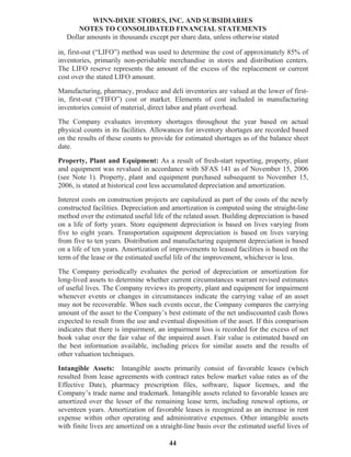 winn-dixie stores  2007_Annual_Report