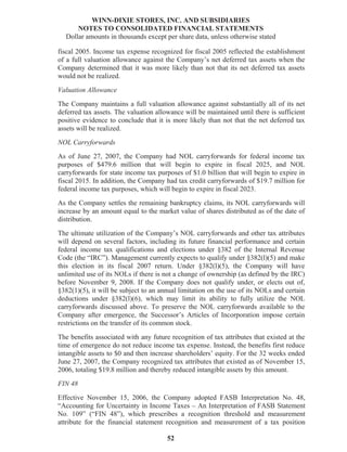 winn-dixie stores  2007_Annual_Report