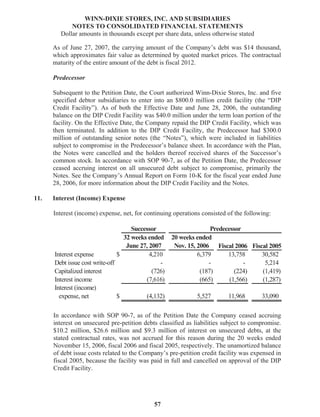 winn-dixie stores  2007_Annual_Report
