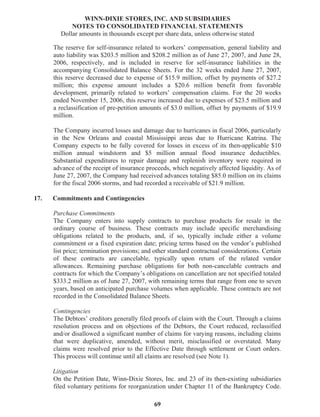 winn-dixie stores  2007_Annual_Report