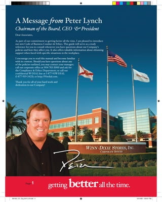 Winn-DixieCodeofBusinessConductandEthics