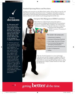 Winn-DixieCodeofBusinessConductandEthics